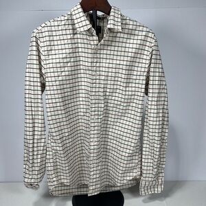 J Crew Men's Flex Oxford Checkered Shirt